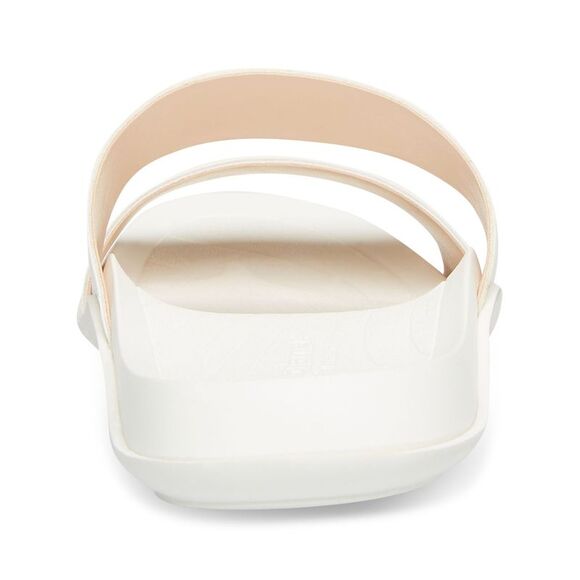 COOL PLANET BY STEVE MADDEN Womens White Libraa Slip On Slide Sandals 6.5 M - Picture 3 of 3